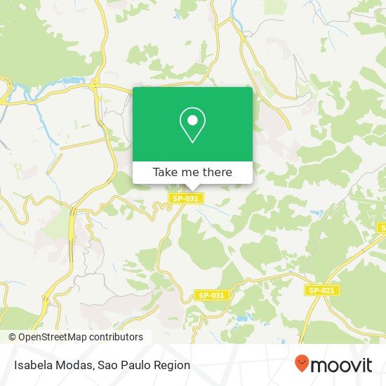 Isabela Modas map