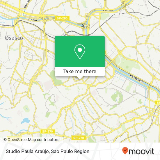 Studio Paula Araùjo map