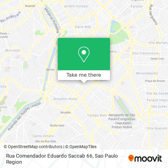 Mapa Rua Comendador Eduardo Saccab  66