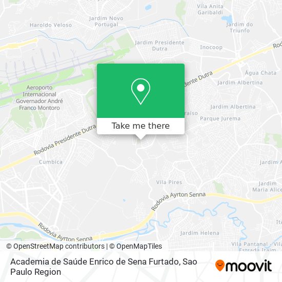 Academia de Saúde Enrico de Sena Furtado map