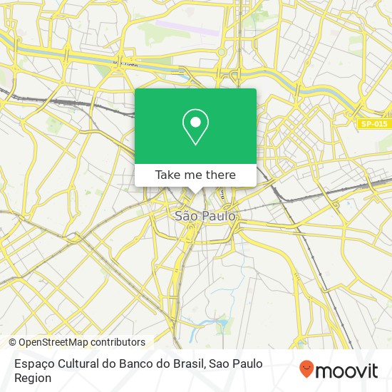 Espaço Cultural do Banco do Brasil map