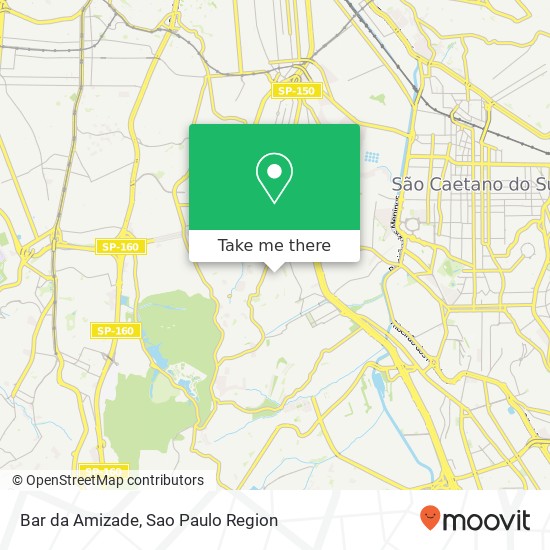 Bar da Amizade map