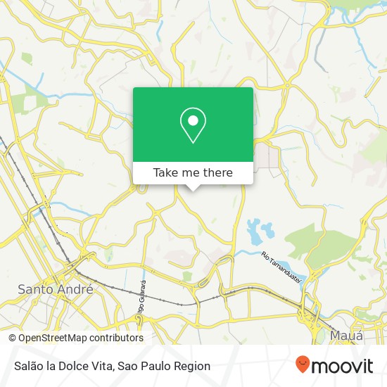 Salão la Dolce Vita map