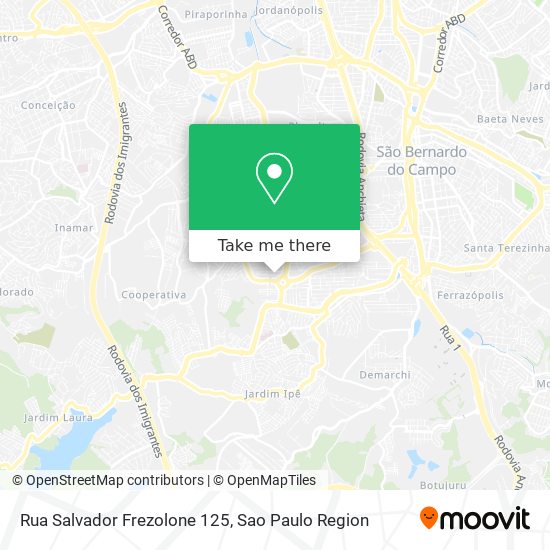 Rua Salvador Frezolone 125 map