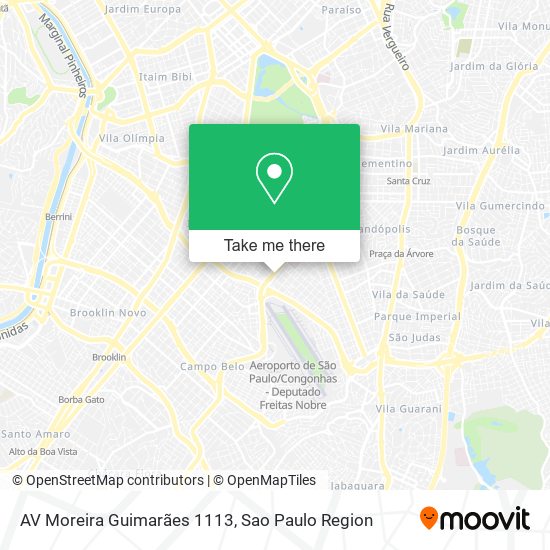 AV Moreira Guimarães 1113 map