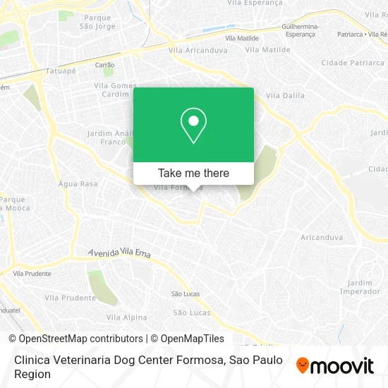 Clinica Veterinaria Dog Center Formosa map