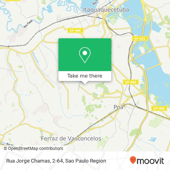 Rua Jorge Chamas, 2-64 map