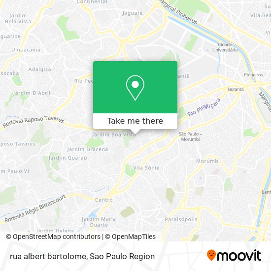 rua albert bartolome map