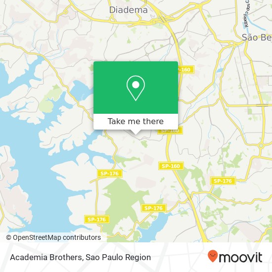 Mapa Academia Brothers