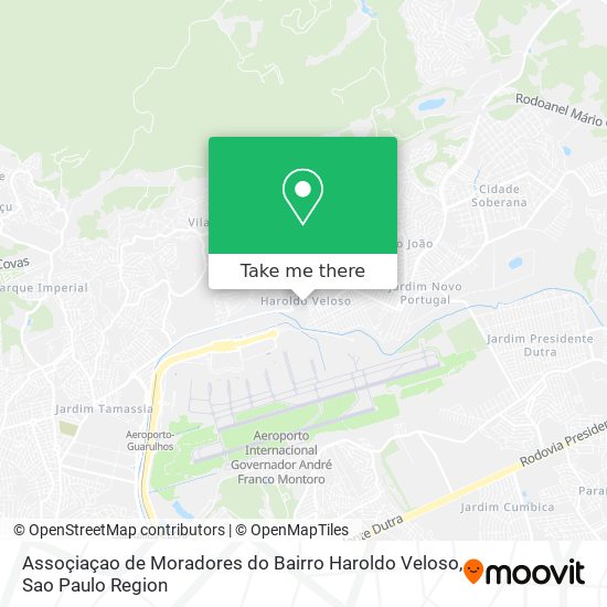 Assoçiaçao de Moradores do Bairro Haroldo Veloso map