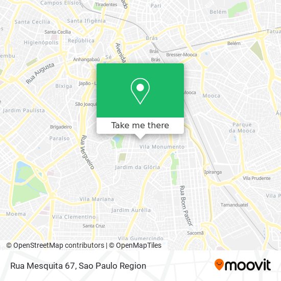 Mapa Rua Mesquita 67