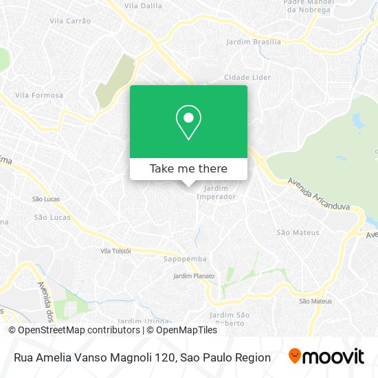 Rua Amelia Vanso Magnoli  120 map