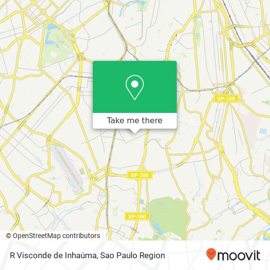 R Visconde de Inhaúma map