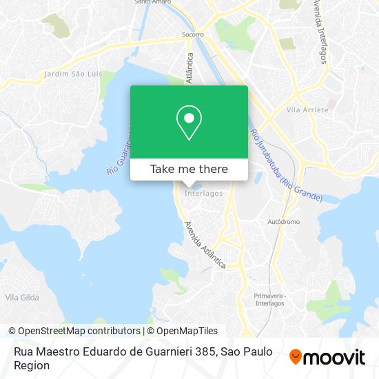 Mapa Rua Maestro Eduardo de Guarnieri 385