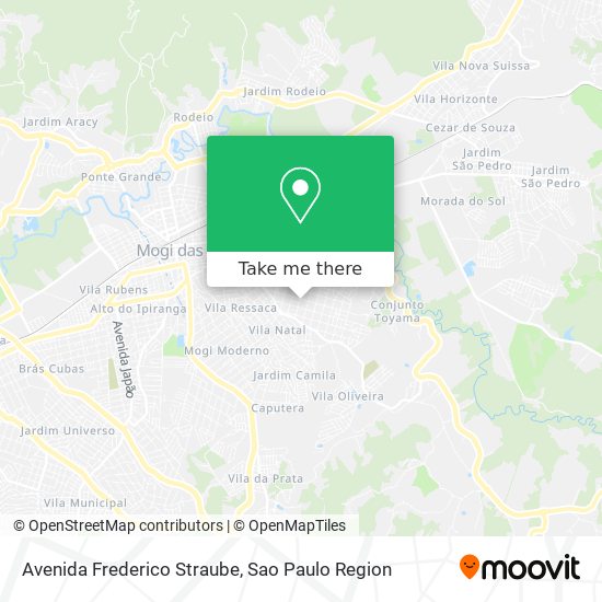 Avenida Frederico Straube map
