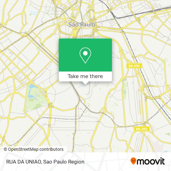 RUA DA UNIAO map