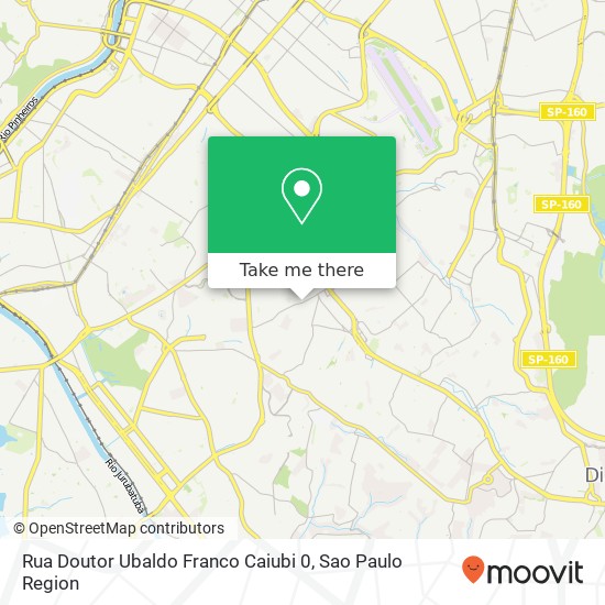 Rua Doutor Ubaldo Franco Caiubi 0 map