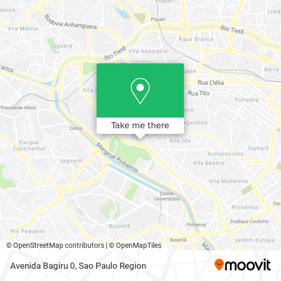 Mapa Avenida Bagiru 0