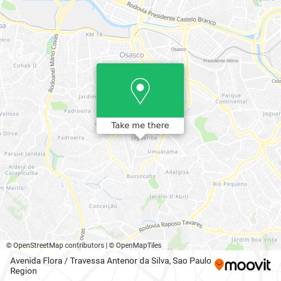 Avenida Flora / Travessa Antenor da Silva map