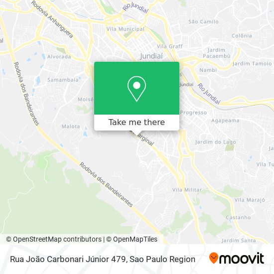 Mapa Rua João Carbonari Júnior 479