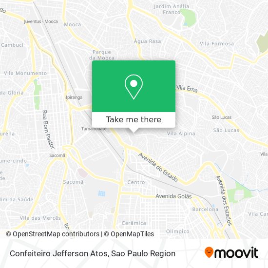 Confeiteiro Jefferson Atos map