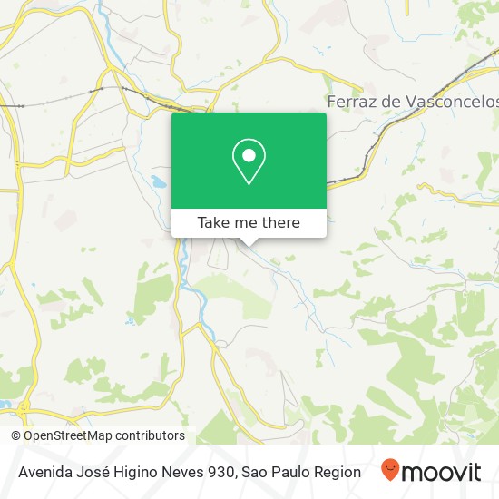 Mapa Avenida José Higino Neves 930