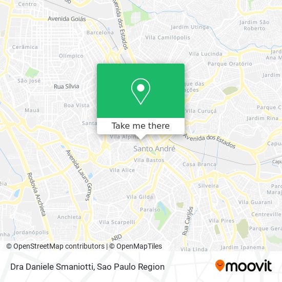 Dra Daniele Smaniotti map