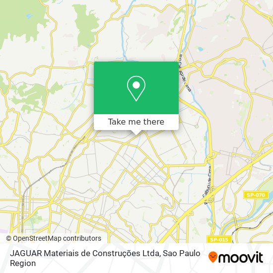 JAGUAR Materiais de Construções Ltda map