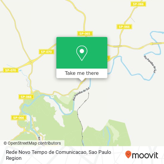 Rede Novo Tempo de Comunicacao map