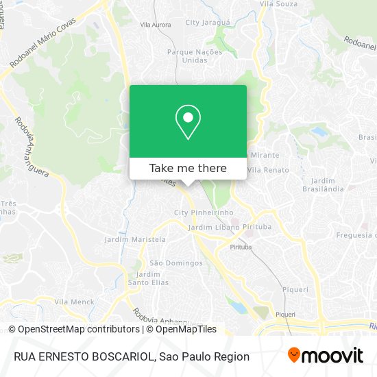 RUA ERNESTO BOSCARIOL map