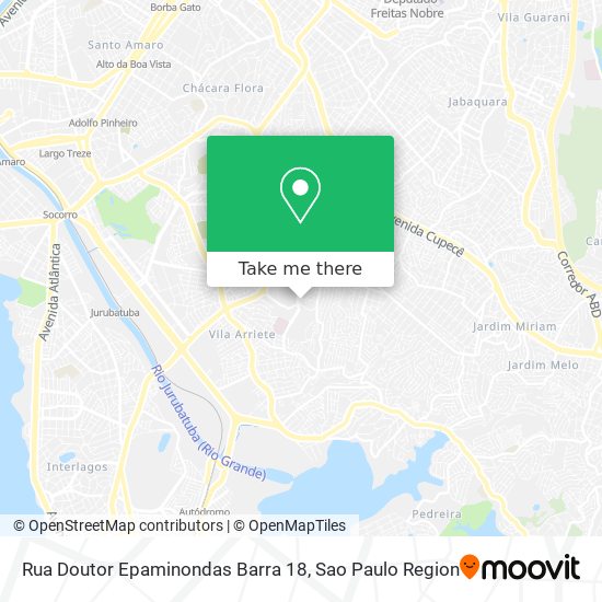 Rua Doutor Epaminondas Barra 18 map