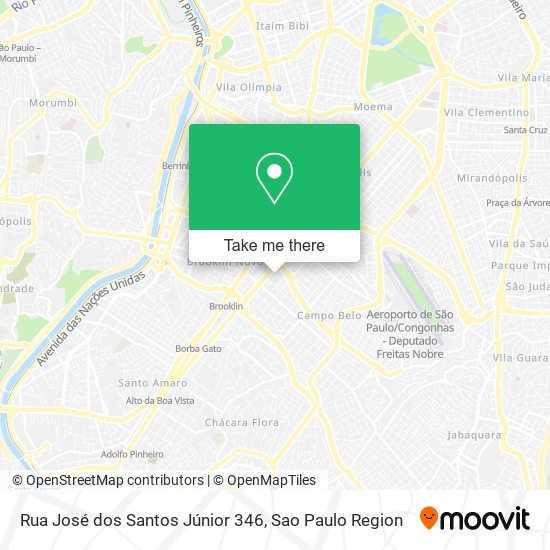 Mapa Rua José dos Santos Júnior 346