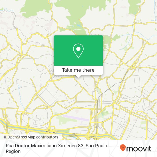 Rua Doutor Maximiliano Ximenes 83 map