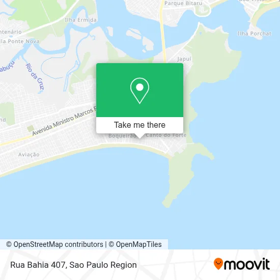 Rua Bahia 407 map