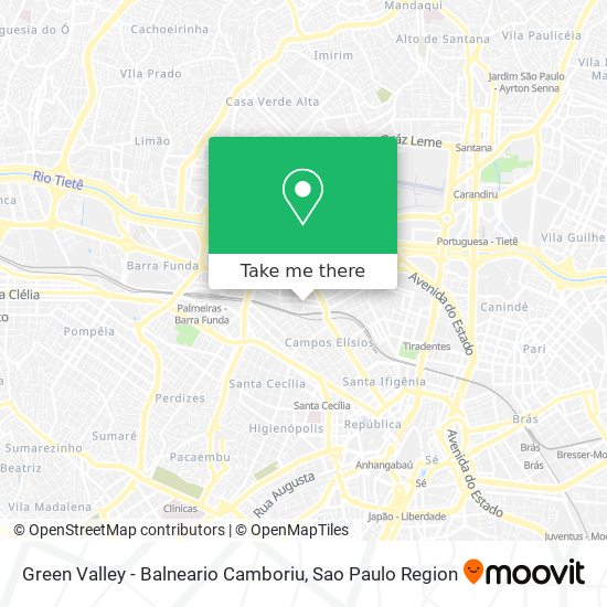 Mapa Green Valley - Balneario Camboriu