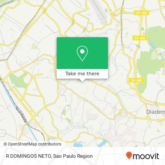 R DOMINGOS NETO map