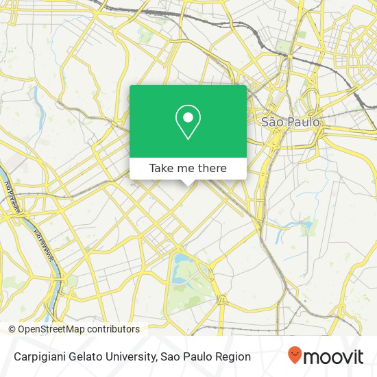 Carpigiani Gelato University map