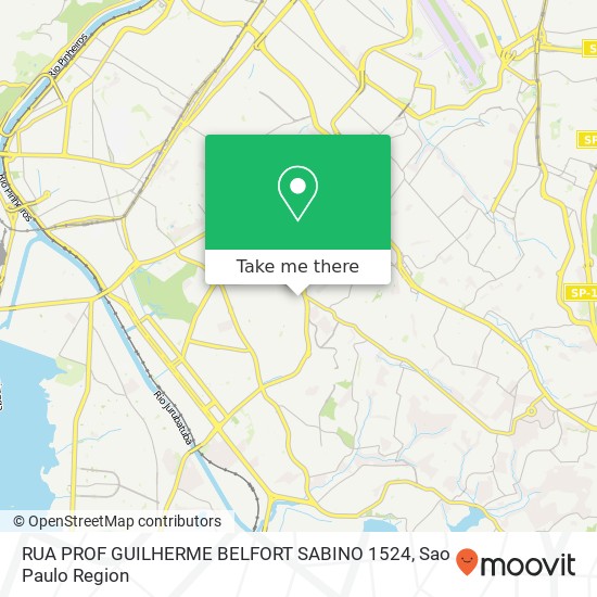 RUA PROF  GUILHERME BELFORT SABINO 1524 map