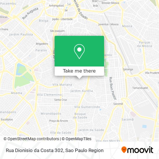 Rua Dionisio da Costa 302 map