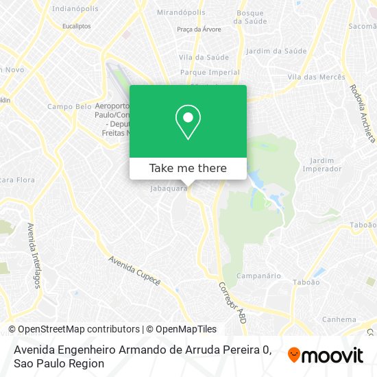 Mapa Avenida Engenheiro Armando de Arruda Pereira 0