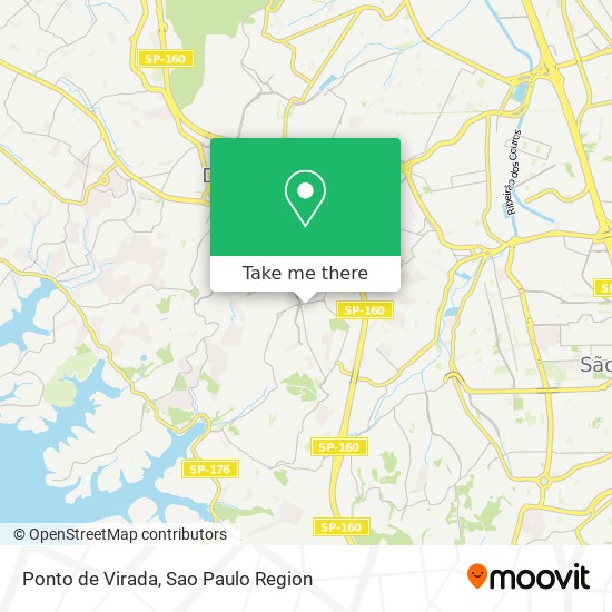 Ponto de Virada map