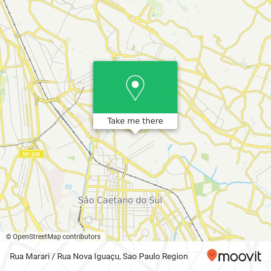 Rua Marari / Rua Nova Iguaçu map