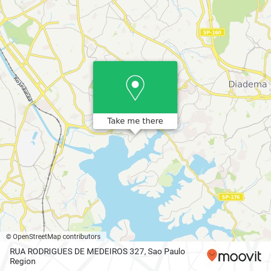 Mapa RUA RODRIGUES DE MEDEIROS  327