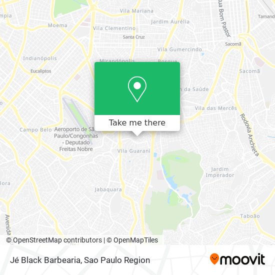 Jé Black Barbearia map