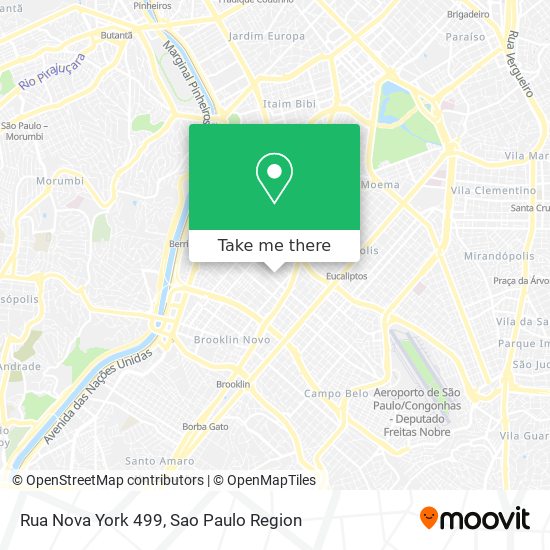 Rua Nova York 499 map