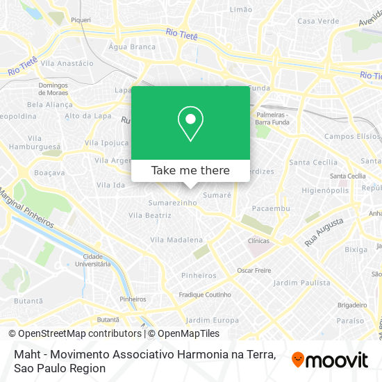 Mapa Maht - Movimento Associativo Harmonia na Terra
