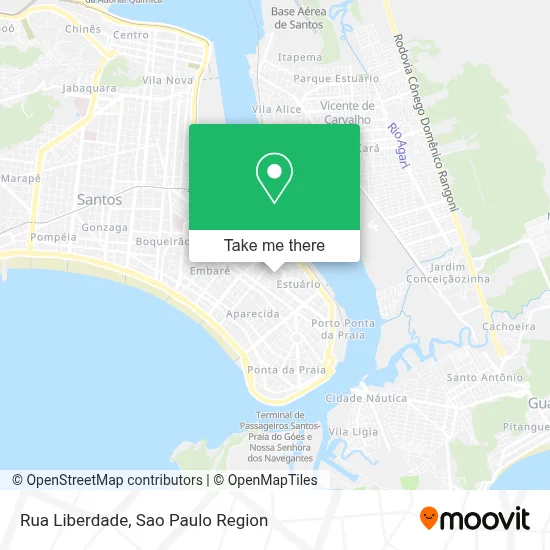 Rua Liberdade map