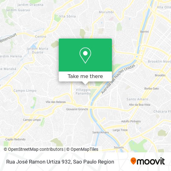 Mapa Rua José Ramon Urtiza 932