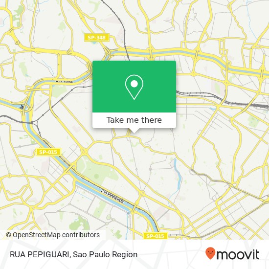 Mapa RUA PEPIGUARI