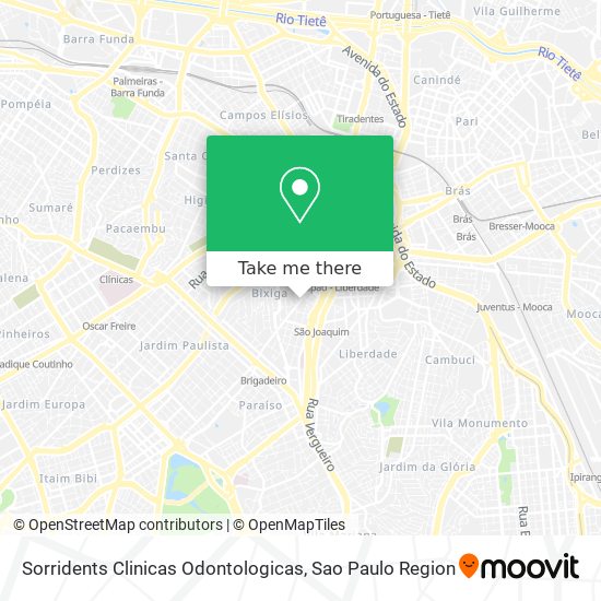 Sorridents Clinicas Odontologicas map